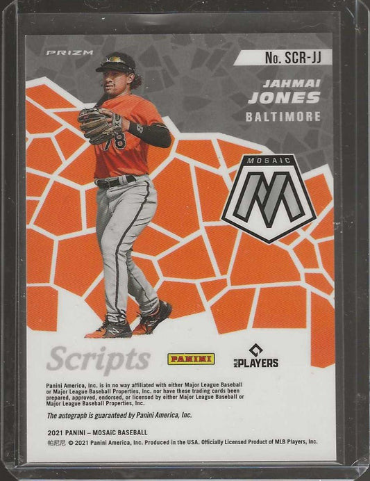 2021 Panini Mosaic #SCR - JJ Jahmai Jones Scripts - ChronicCards