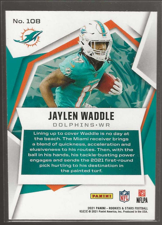 2021 Panini Rookies & Stars #108 Jaylen Waddle - ChronicCards