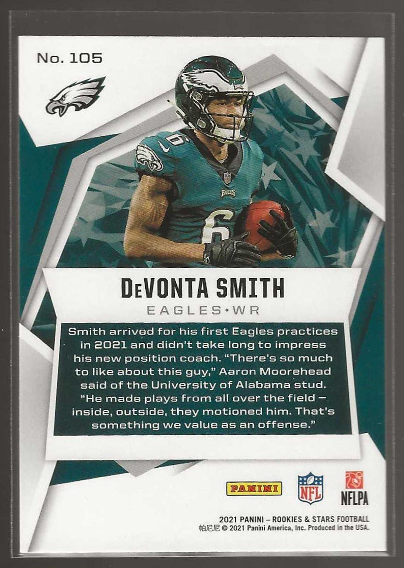 2021 Panini Rookies & Stars #105 DeVonta Smith - ChronicCards