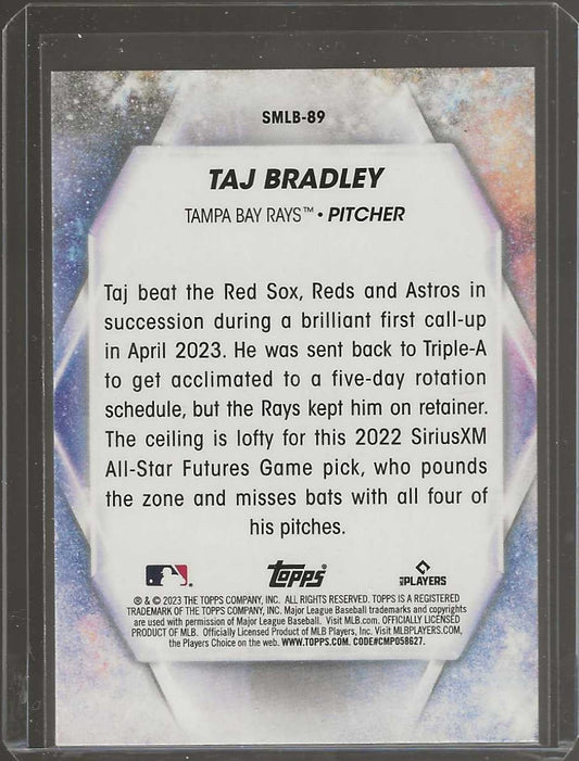 2023 Topps Update #SMLB - 89 Taj Bradley Stars of MLB - ChronicCards