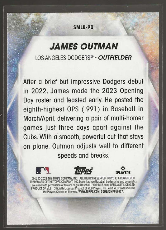 2023 Topps Update #SMLB - 90 James Outman Stars of MLB - ChronicCards