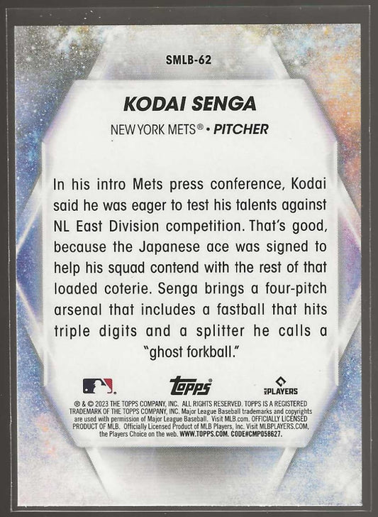 2023 Topps Update #SMLB - 62 Kodai Senga Stars of MLB - ChronicCards