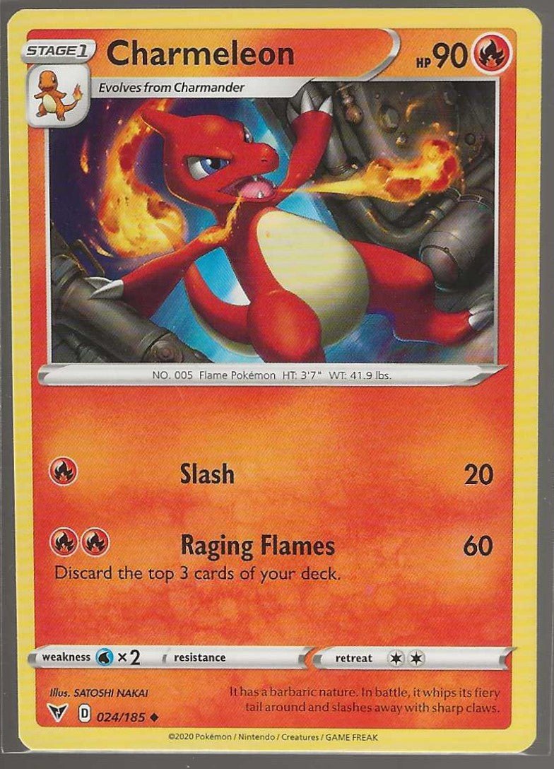 SWSH04: Vivid Voltage #024/185 Charmeleon - ChronicCards