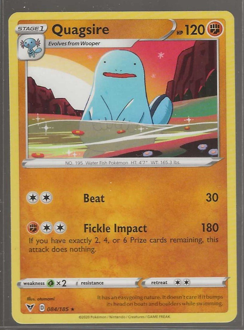 SWSH04: Vivid Voltage #084/185 Quagsire - ChronicCards
