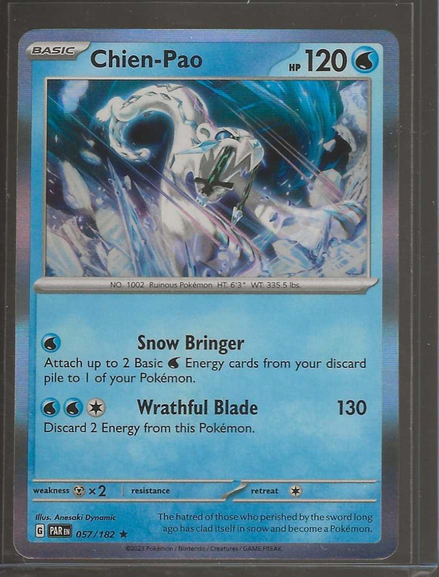 SV04: Paradox Rift #057/182 Chien - Pao - ChronicCards