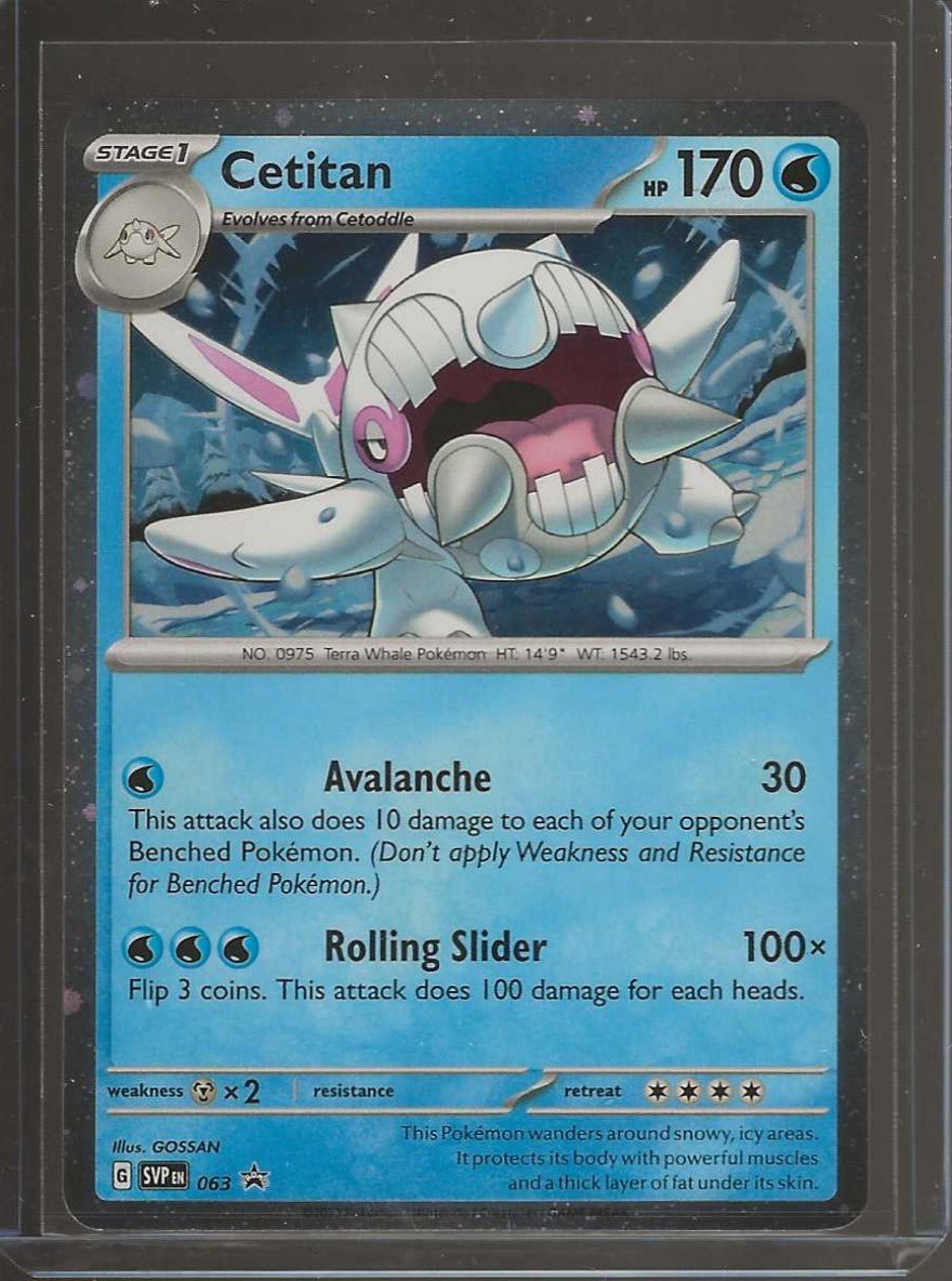 SV: Scarlet & Violet Promo Cards #063 Cetitan - ChronicCards