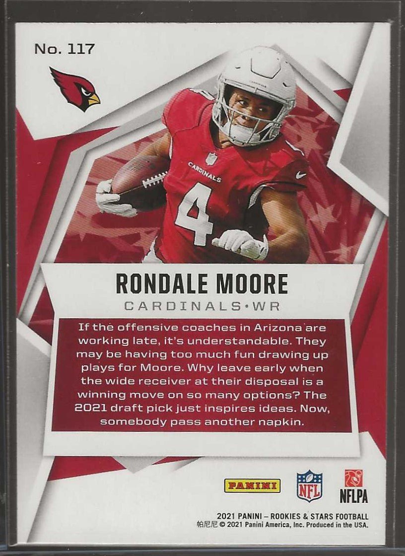2021 Panini Rookies & Stars #117 Rondale Moore - ChronicCards