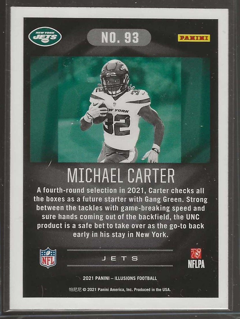 2021 Panini Illusions #93 Michael Carter - ChronicCards