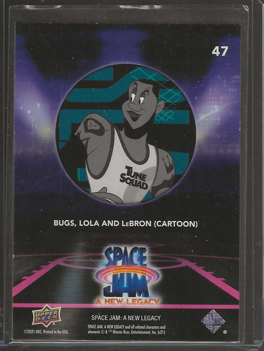 Space Jam: A New Legacy #47 Bugs, Lola, and Lebron - ChronicCards