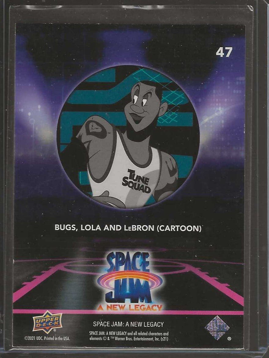 Space Jam: A New Legacy #47 Bugs, Lola, and Lebron - ChronicCards
