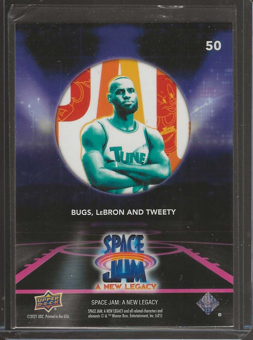 Space Jam: A New Legacy #50 Bugs, Lebron and Tweety - ChronicCards