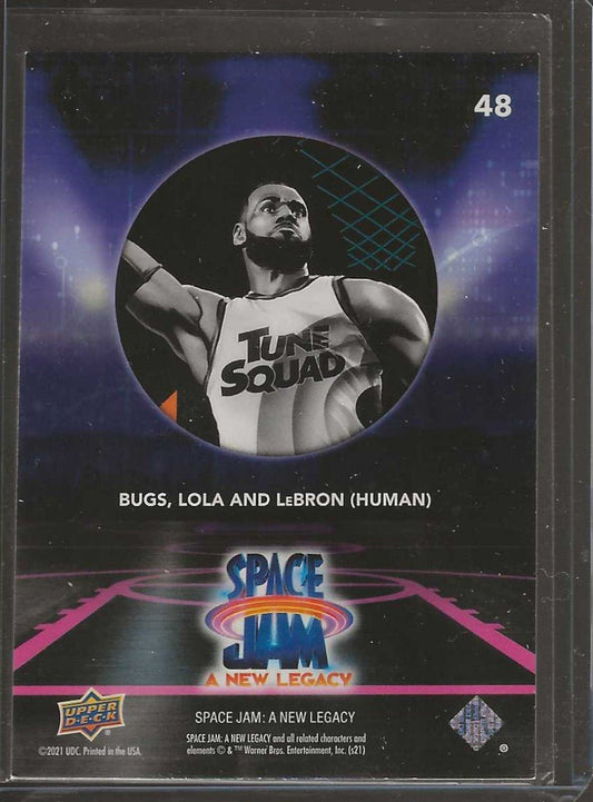 Space Jam: A New Legacy #48 Bugs, Lola and Lebron (Human) - ChronicCards