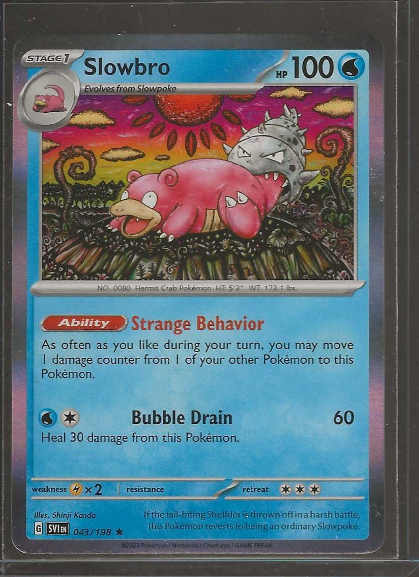 SV01: Scarlet & Violet Base Set #043/198 Slowbro - ChronicCards