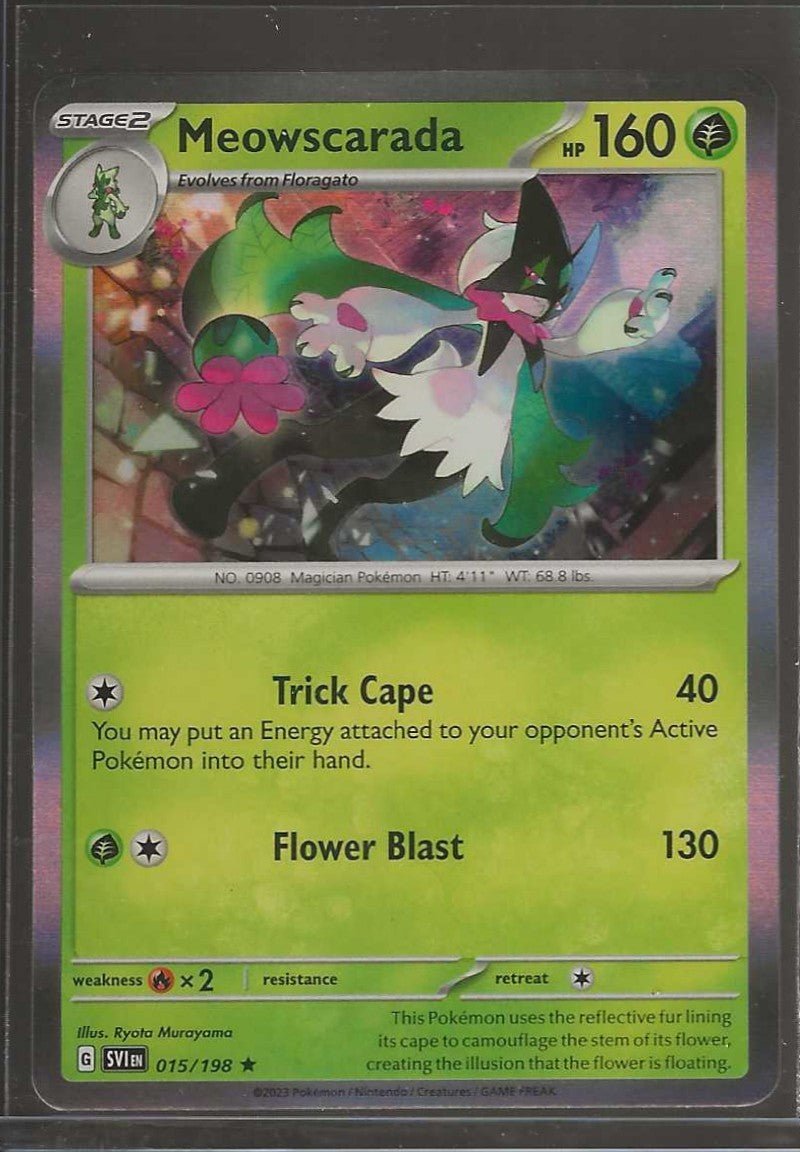 SV01: Scarlet & Violet Base Set #015/198 Meowscarada - ChronicCards