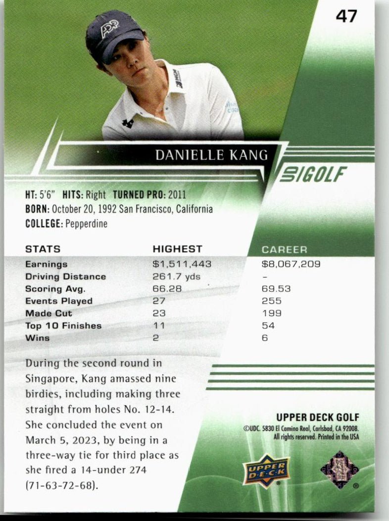 2024 Upper Deck #47 Danielle Kang - ChronicCards