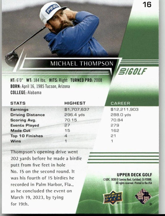 2024 Upper Deck #16 Michael Thompson - ChronicCards