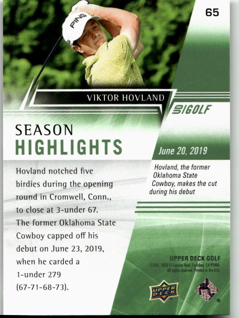 2024 Upper Deck #65 Viktor Hovland - ChronicCards