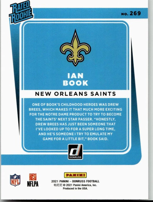 2021 Donruss #269 Ian Book - ChronicCards