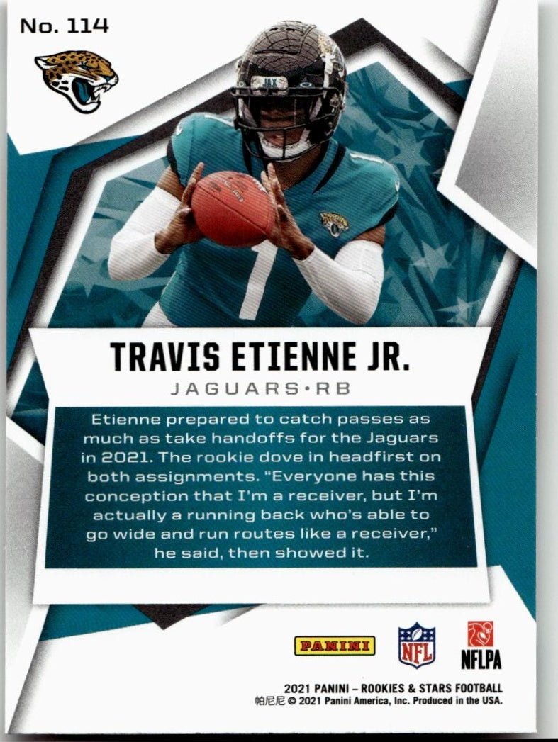 2021 Panini Rookies & Stars #114 Travis Etienne Jr. Red - ChronicCards