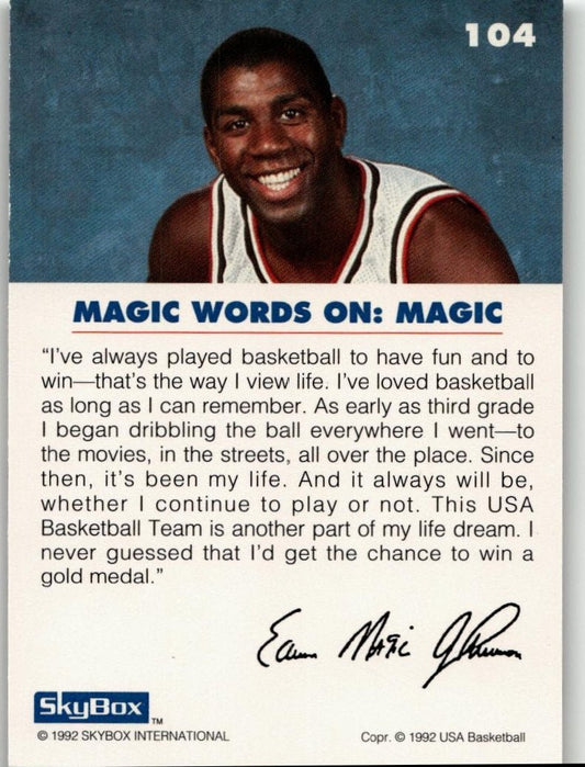 1992 SkyBox USA 104 Magic on Magic - ChronicCards