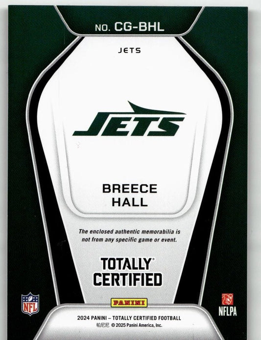 2024 Panini Totally Certified CG - BHL Breece Hall Certified Gamers - ChronicCards