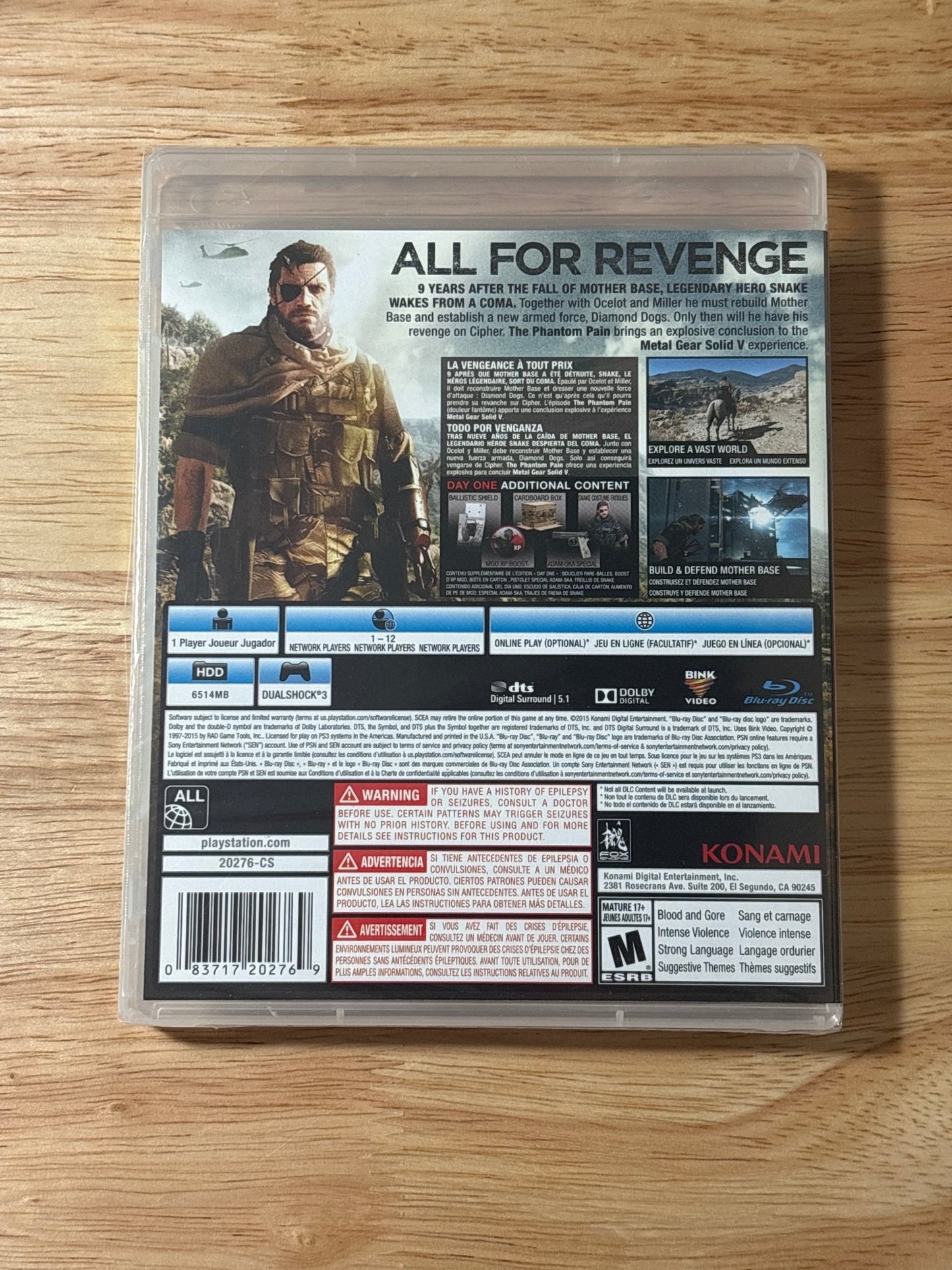 Metal Gear Solid V: The Phantom Pain - ChronicCards