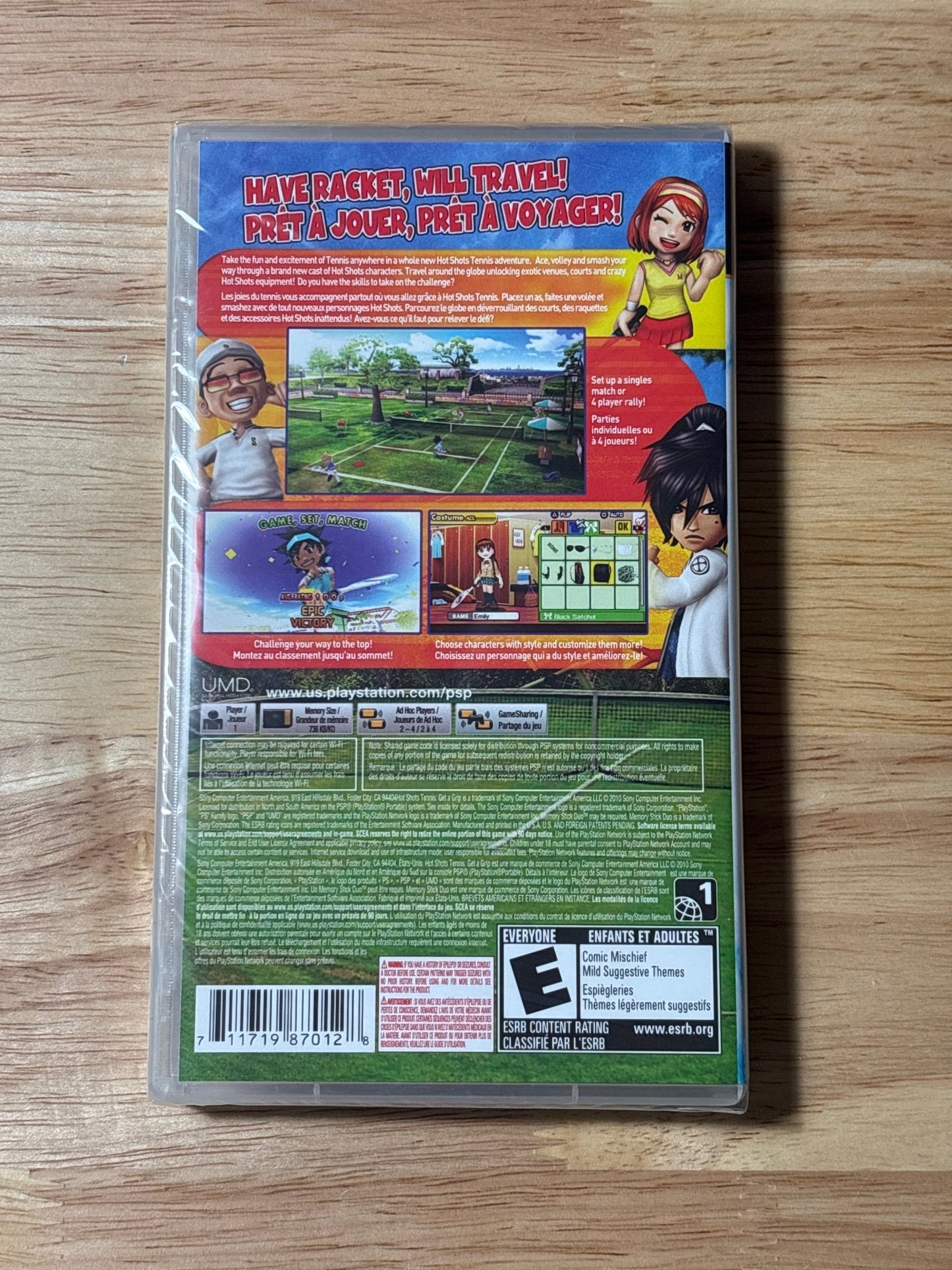 Hot Shots Tennis: Get a Grip - ChronicCards