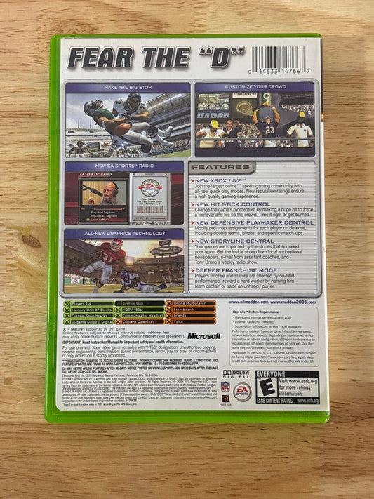 EA Sports Madden 2005 - ChronicCards