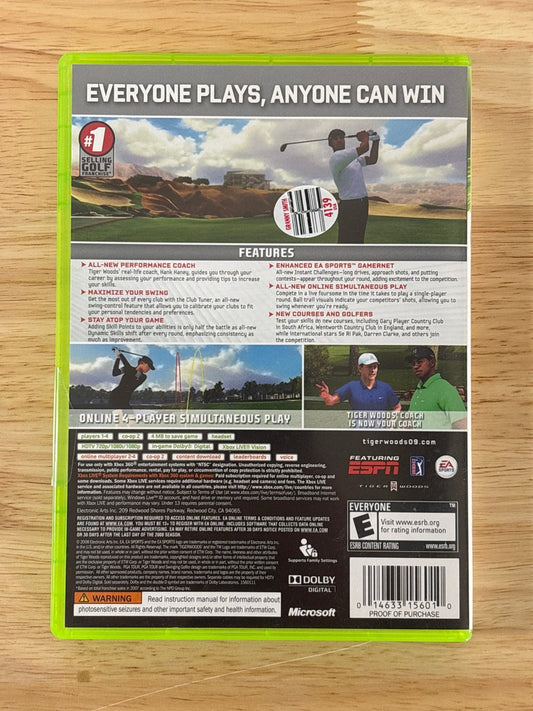 EA Sports Tiger Woods PGA Tour 2009 - ChronicCards
