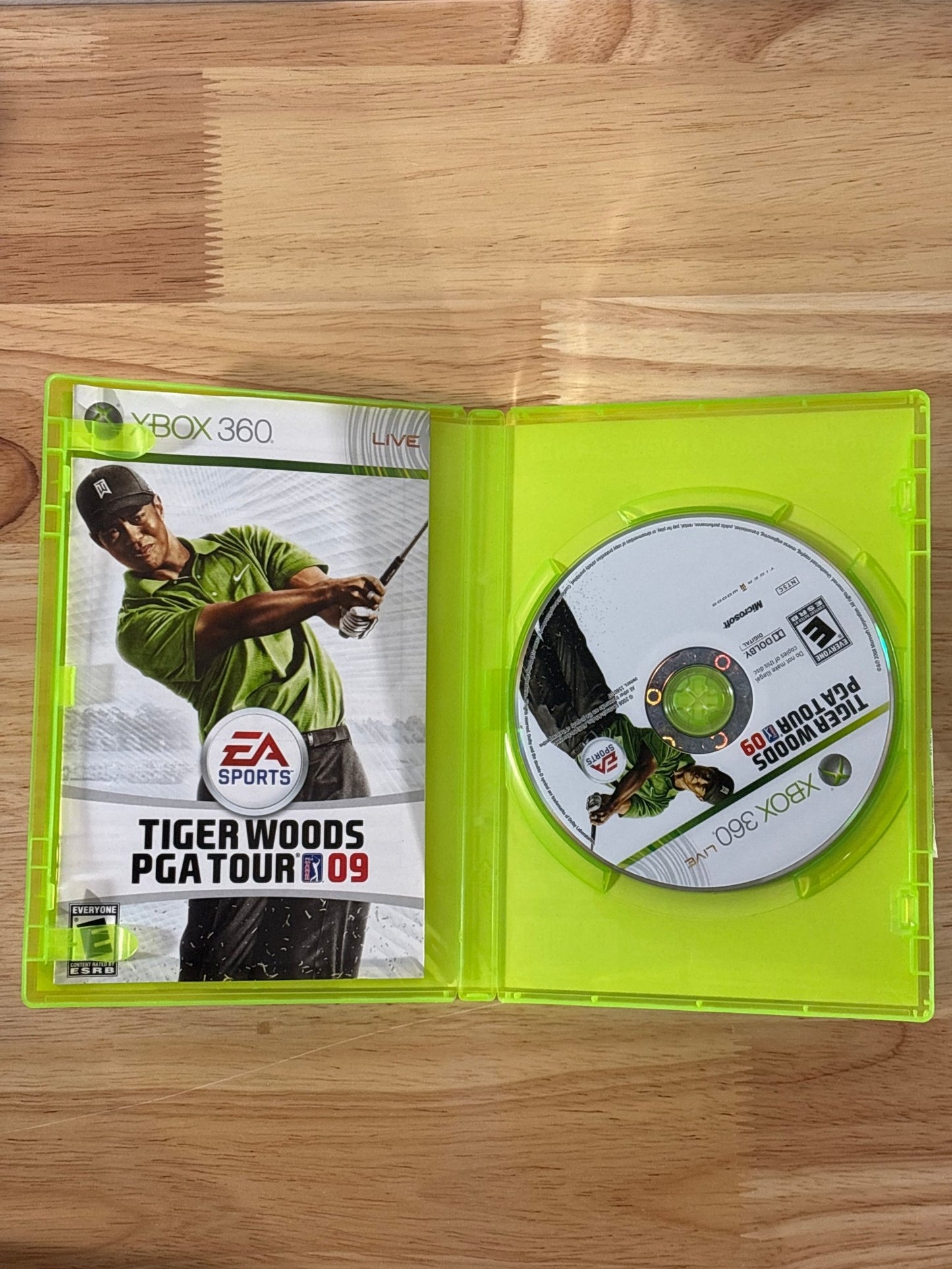 EA Sports Tiger Woods PGA Tour 2009 - ChronicCards