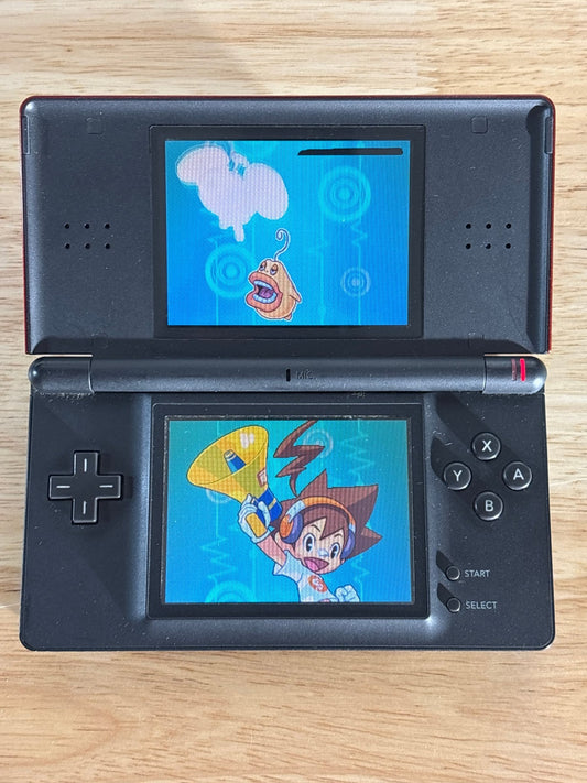 Red Crimson & Black Nintendo DS Lite - ChronicCards