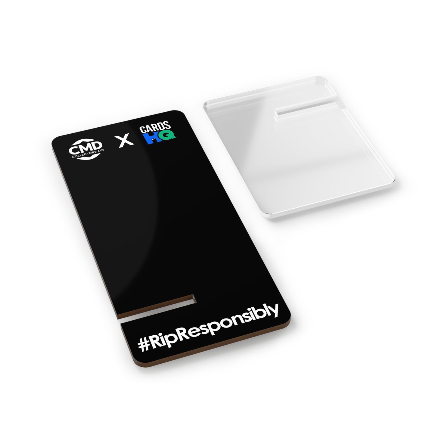 Custom RipResponsibly Card Stand - ChronicCards