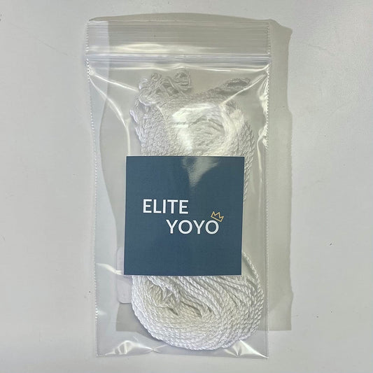 White YoYo Strings - 10 Premium YoYo Strings - ChronicCards
