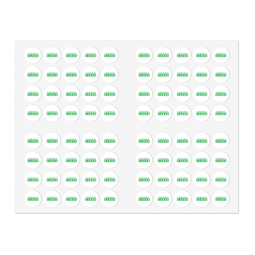 Custom Circle Label Stickers - ChronicCards