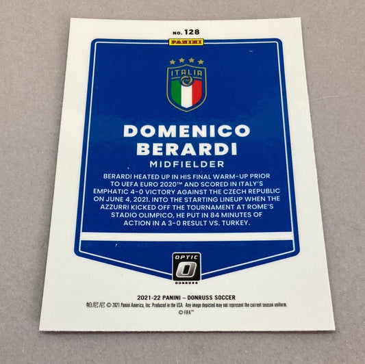 2021 - 22 Panini Donruss Optic Domenico Berardi Soccer Card - ChronicCards