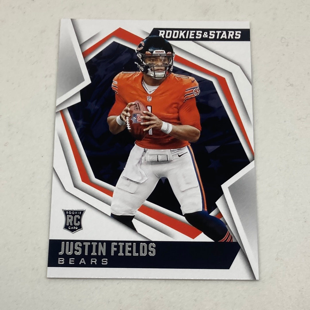 Justin Fields Rookie Card 2021 NFL Panini Optic Gifted Rookies 