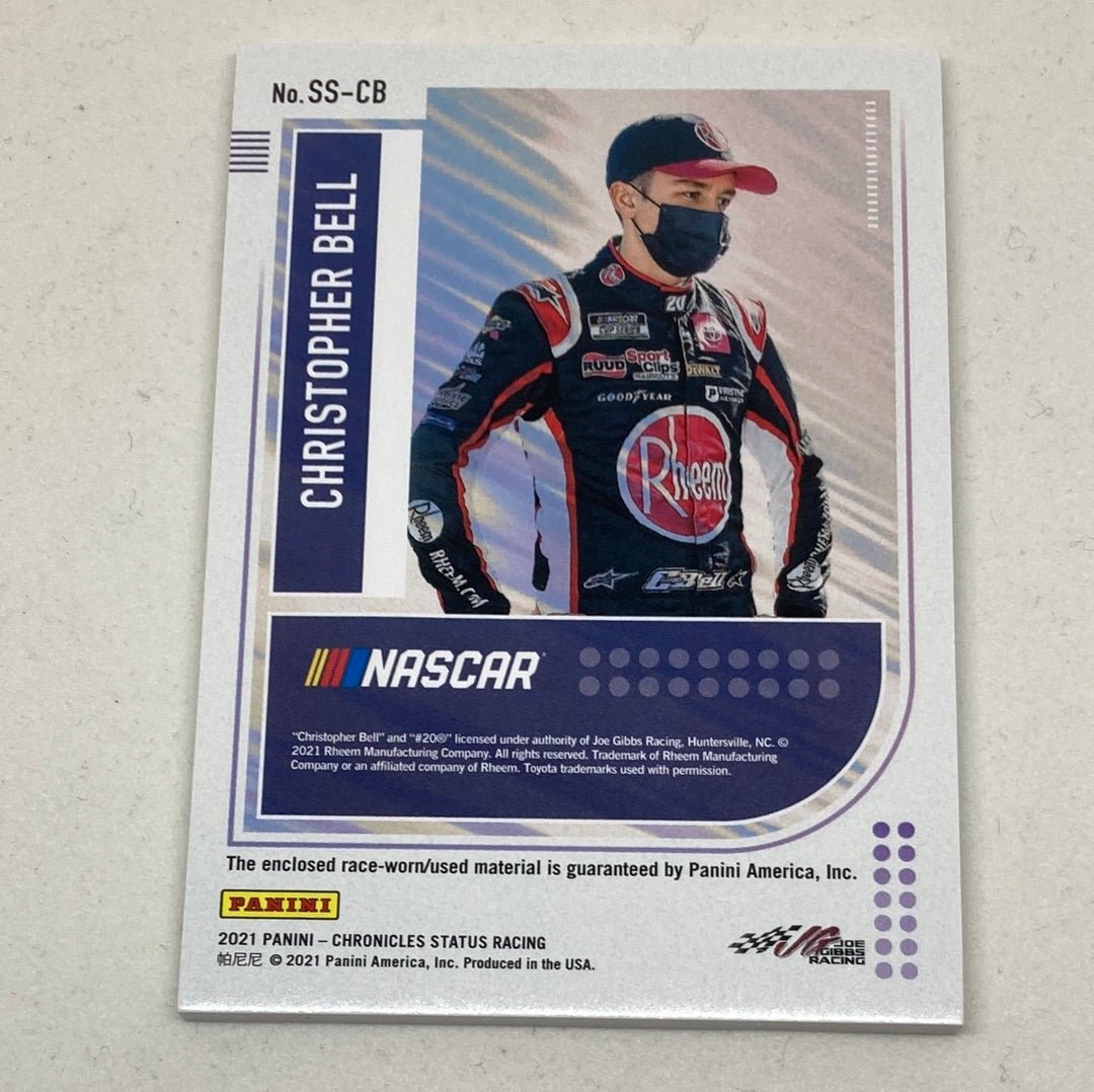 2021 Panini Chronicles Status Christopher Bell Memorabilia - ChronicCards