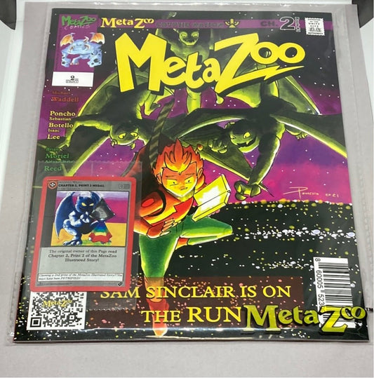 MetaZoo Cryptid Nation Novel Comic Chapter 2 2nd Print - Sealed - ChronicCards