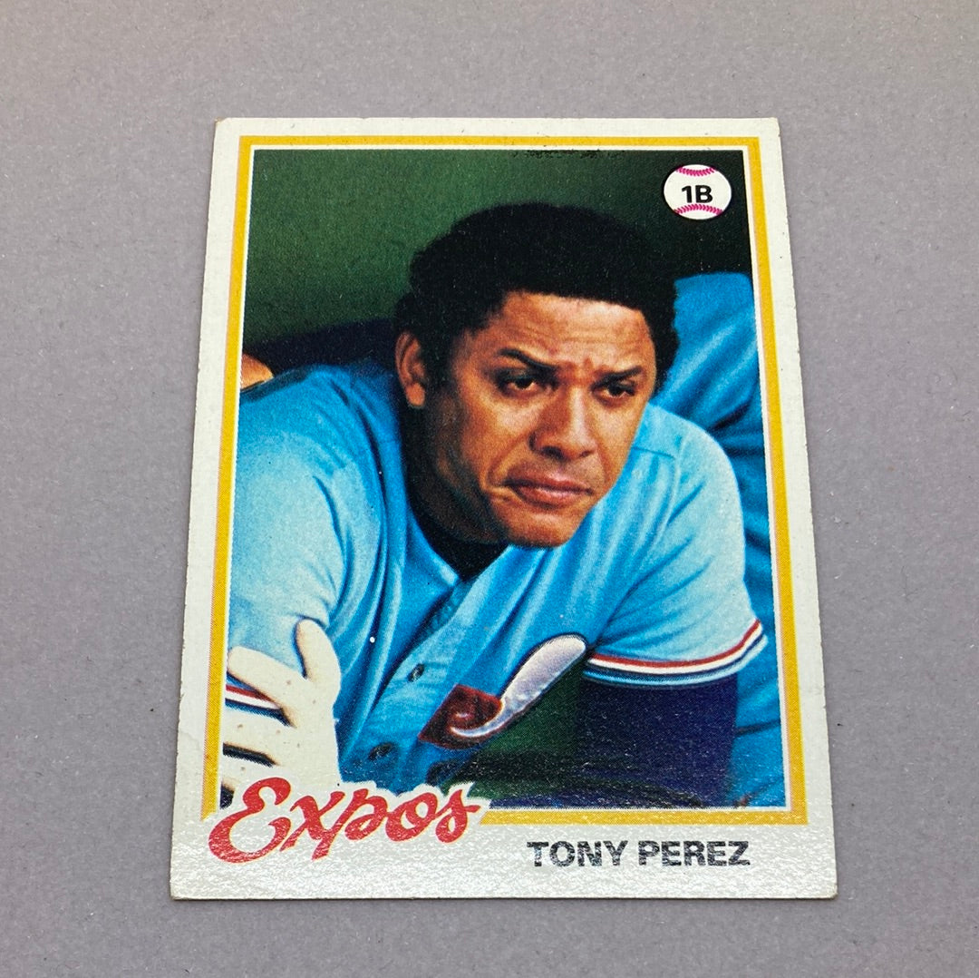 Tony Perez Autograph - Baseball/Photo/Card