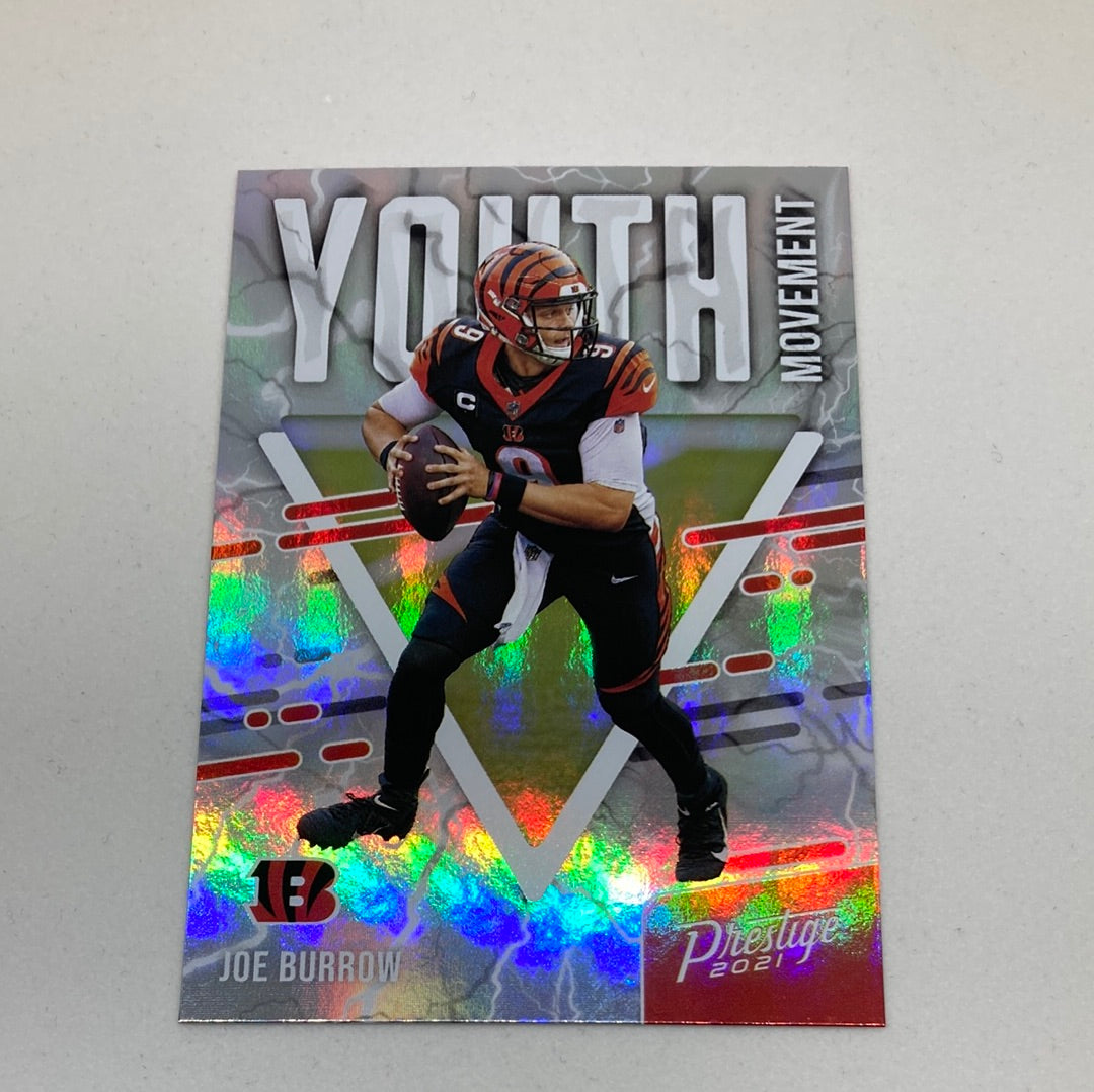 2022 Panini Prestige Joe Burrow Youth Movement