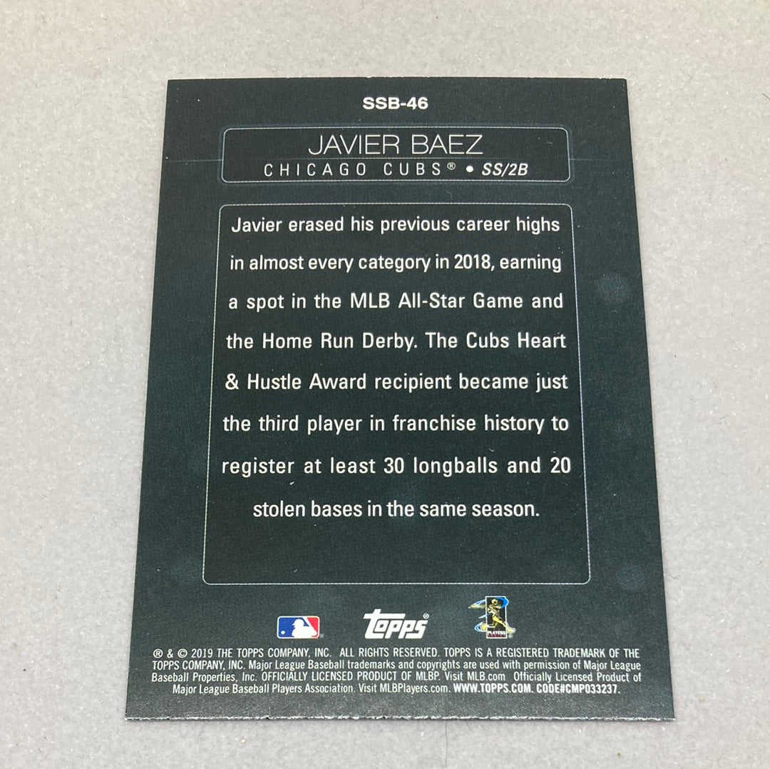 2019 Topps Javier Baez Stars of the Game Baseball Card - ChronicCards