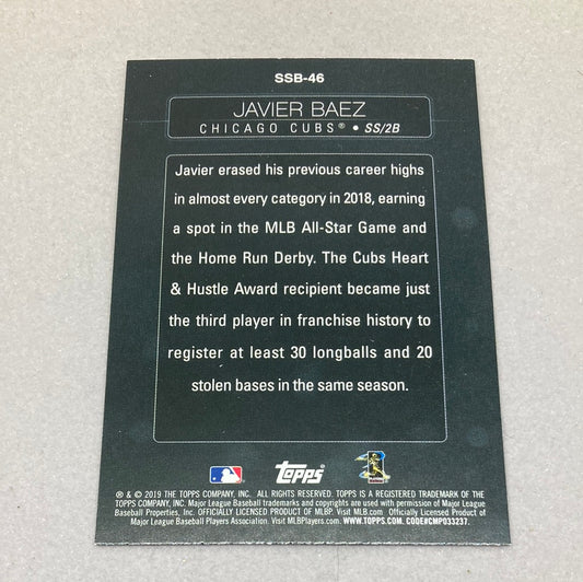 2019 Topps Javier Baez Stars of the Game Baseball Card - ChronicCards