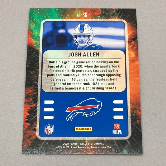 2021 Panini Absolute Josh Allen Star Gazing - ChronicCards