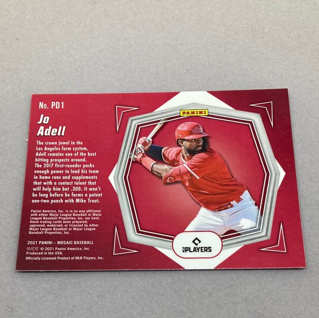 2021 Panini Mosaic Jo Adell Debuts Baseball Card - ChronicCards
