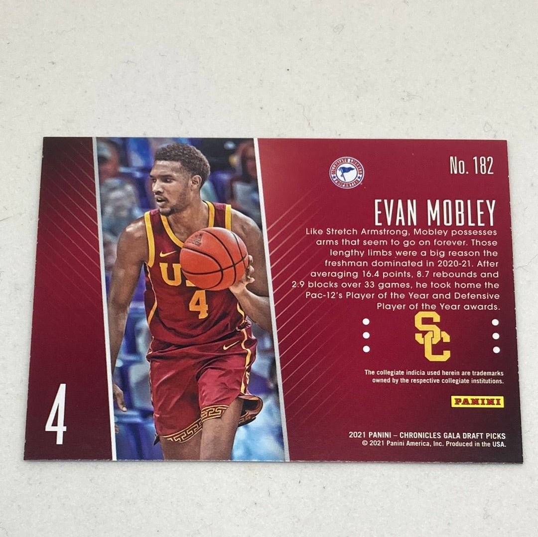 2021 - 22 Panini Chronicles Evan Mobley Gala Rookies - ChronicCards