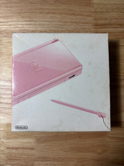 Noble Pink Nintendo DS Lite Complete In Box - ChronicCards