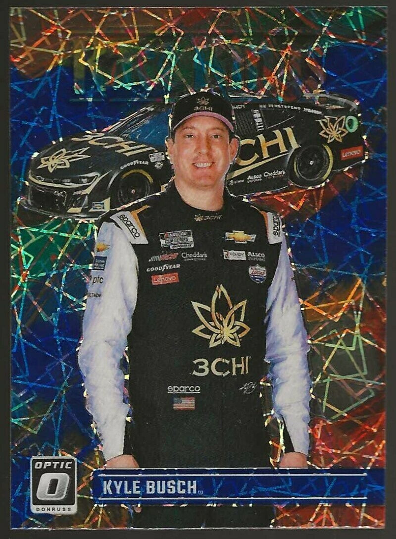 2024 Donruss #198 Kyle Busch Red and Blue