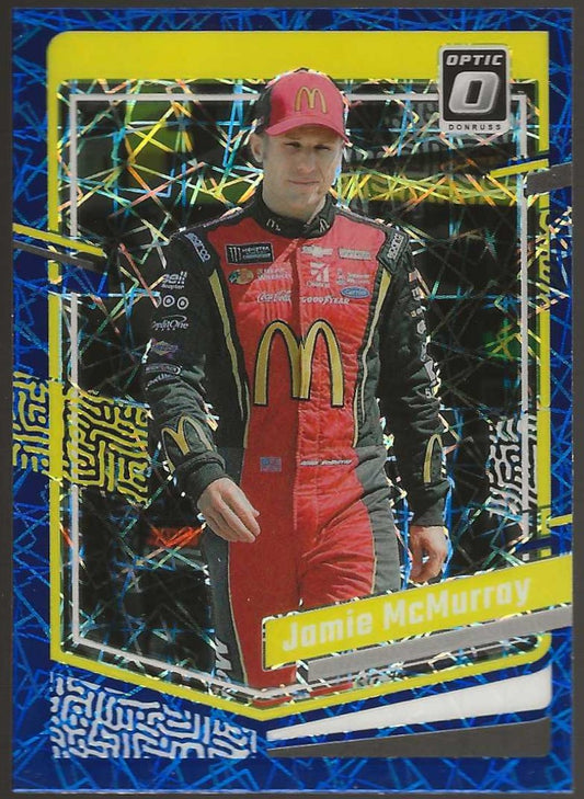 2024 Donruss #44 Jamie McMurray Optic Blue Velocity