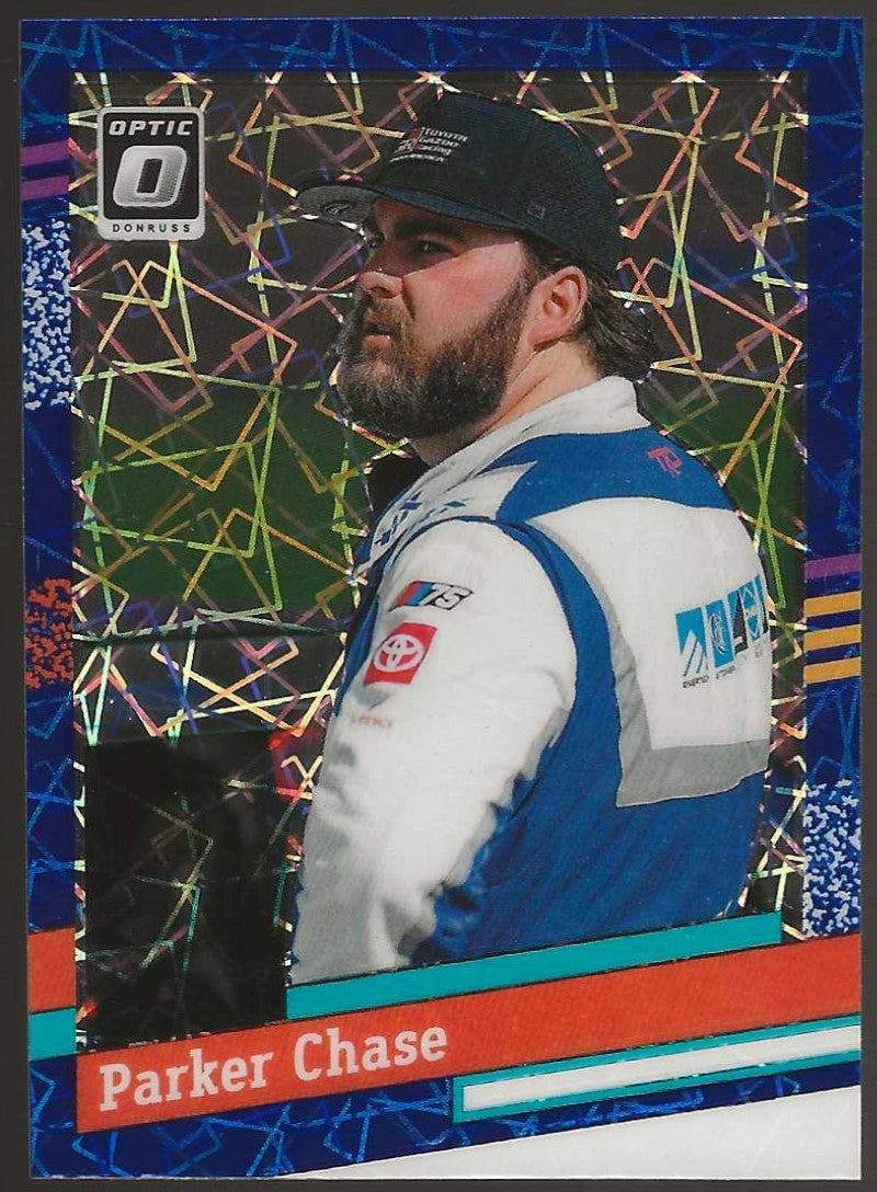 2024 Donruss #150 Parker Chase Optic Blue Velocity