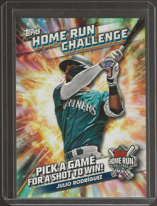 2024 Topps #HRC-22 Julio Rodríguez Home Run Challenge (Series Two)